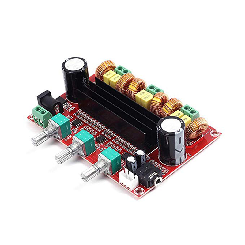 XH-M139 TPA3116D2 2*50W + 100W 2,1 канальная плата цифрового усилителя мощности 12V-24V широкое напряжение TPA3116D2