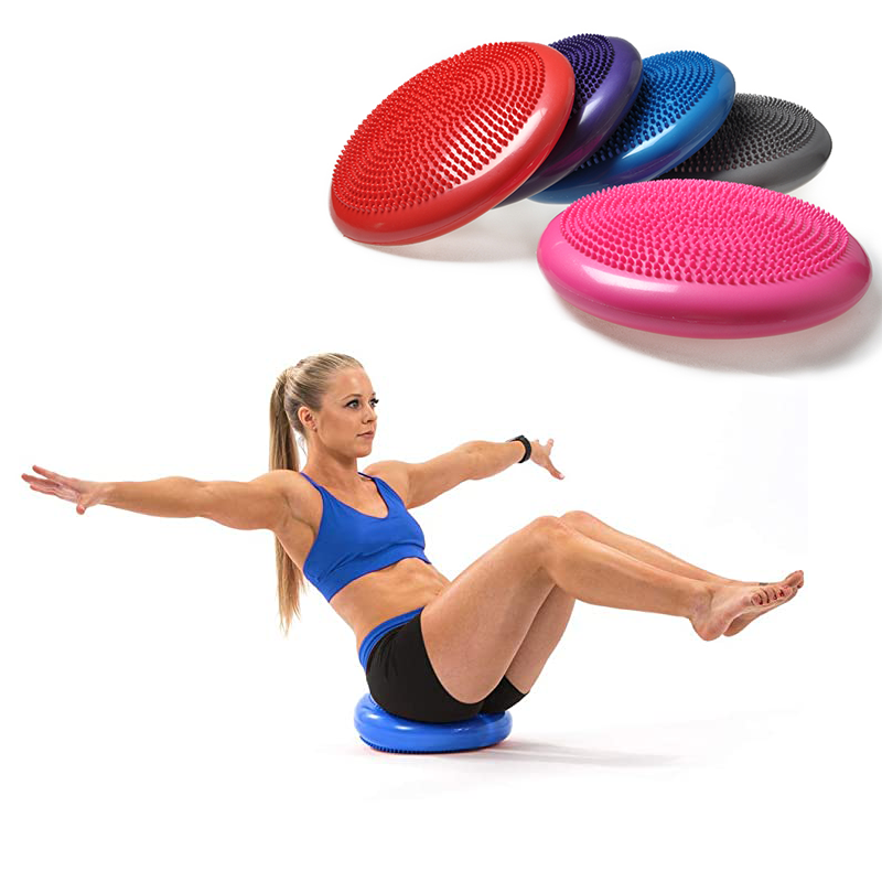 Foam Balance Pad Yoga Massage Spiky TPE Balance Disc Wobble Cushion