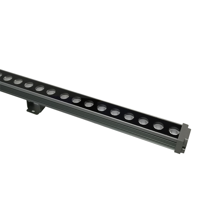 China Manufacturer Extruded Aluminum Outdoor Lights Led Linear 18w 24v Dc Waterproof Linear Outdoor Wall Lighting