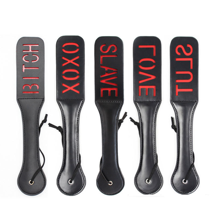 Hot Selling Toys Sex Adult Game BDSM Leather China Spanking Paddle