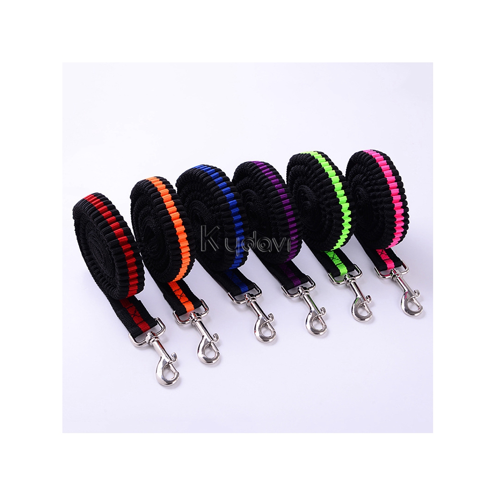 Special elastic traction rope for chest strap Imitation nylon training pet collars & leashes
