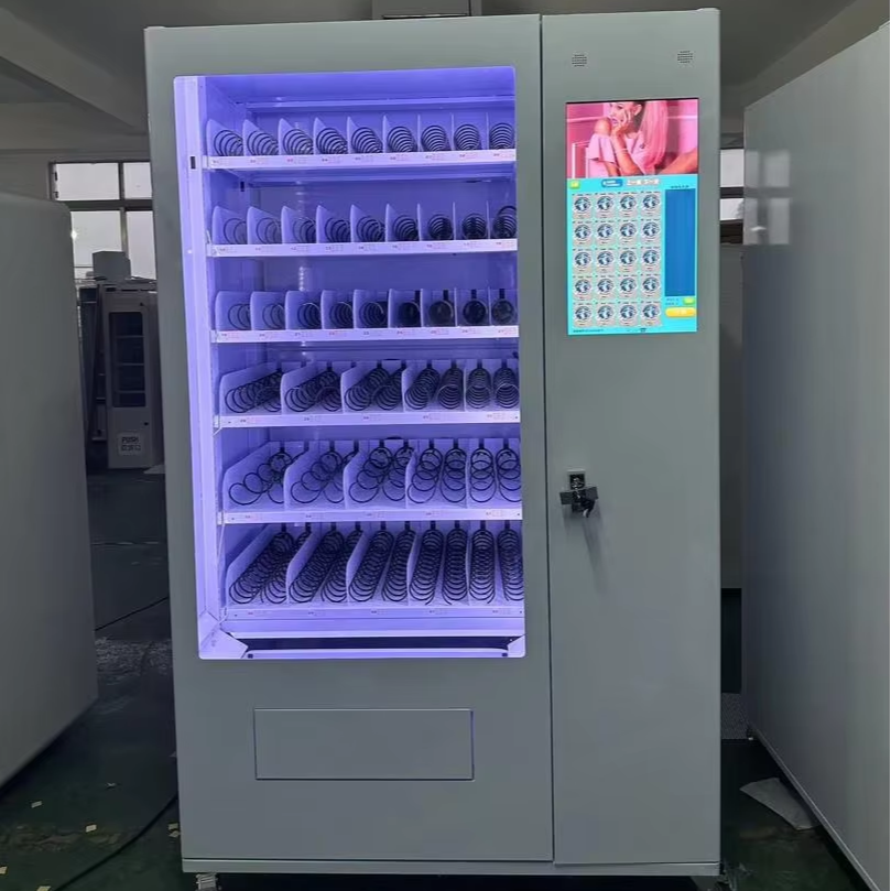 Outdoor events self-service automatic touch screen distributeur automatique drink snack vending machine