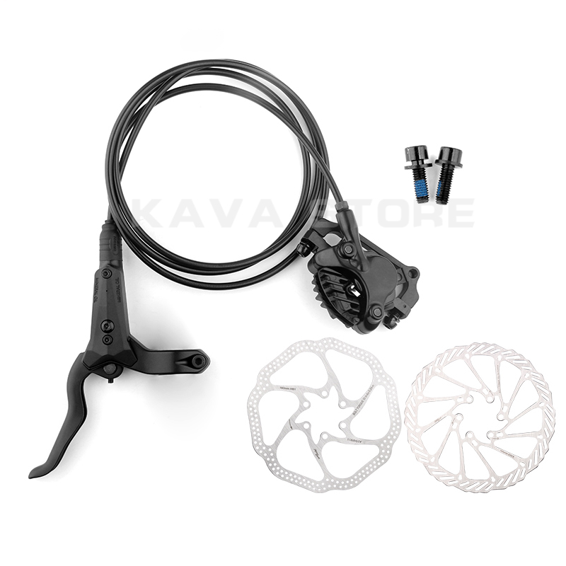 WUZEI M8000 MTB Hydraulic Cooling Brake 800mm/1550mm 160mm Rotor for Shimano MT200 MT 315 Mountain Bike Front/Rear Brakes