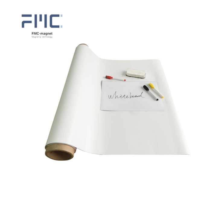 Hot Sale Magnetic Whiteboard Roll Sheet Isotropic Anisotropic Self Adhesive Magnetic Whiteboard Film for School Office