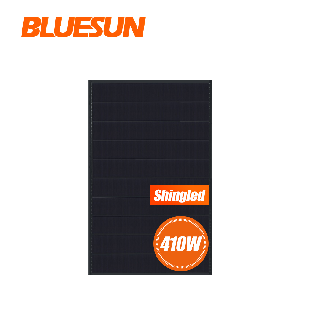 Полностью черные монокристаллические солнечные панели BLUESUN PERC 400 Вт, 410 моно солнечные панели 400 Вт, оптовая продажа, Производители солнечных панелей