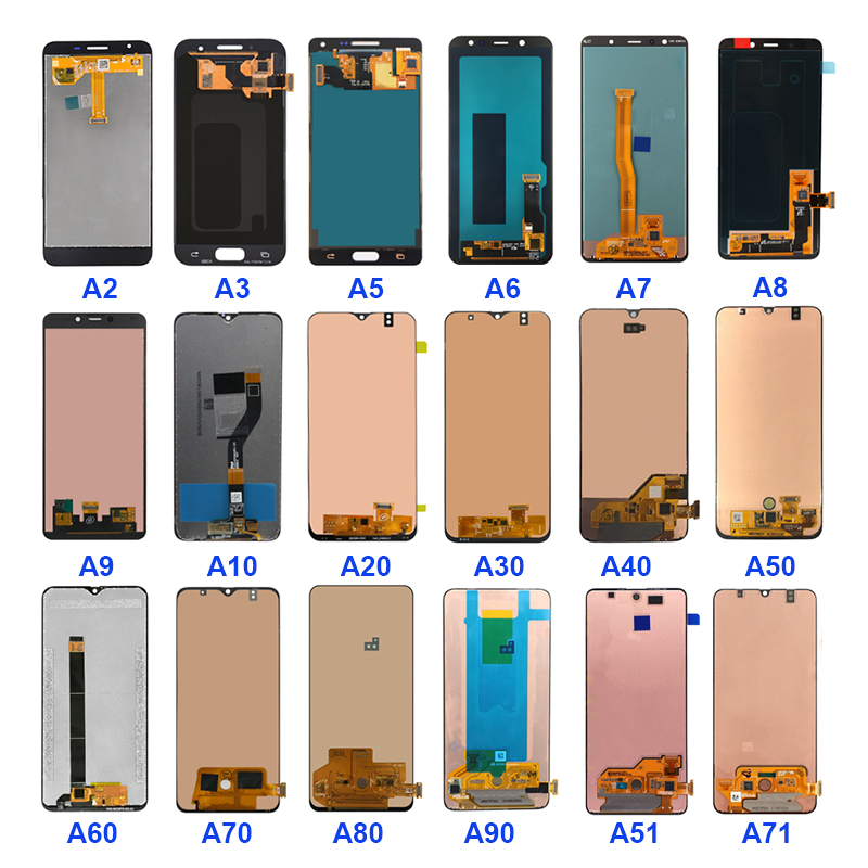Оригинальный сенсорный ЖК-дисплей для Samsung Galaxy A10 A20 A30 A40 A50 A70 A80 Lcd