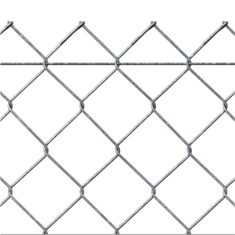 Galvanized Wire Green PVC Coated Wire Diamond Chain Link Fence