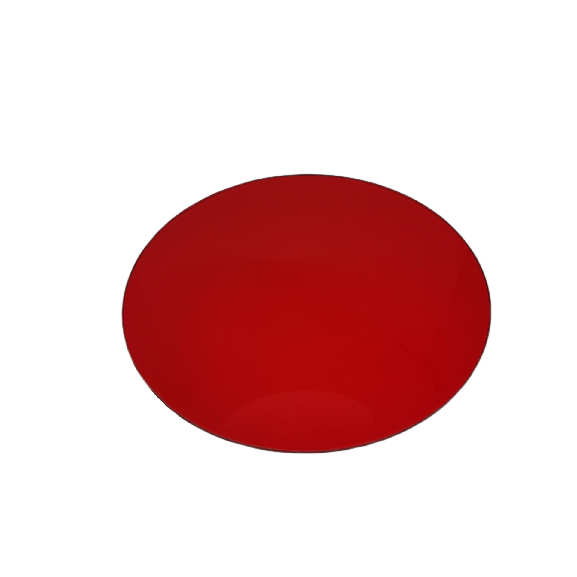 Factory custom optical glass red filter lens HB600