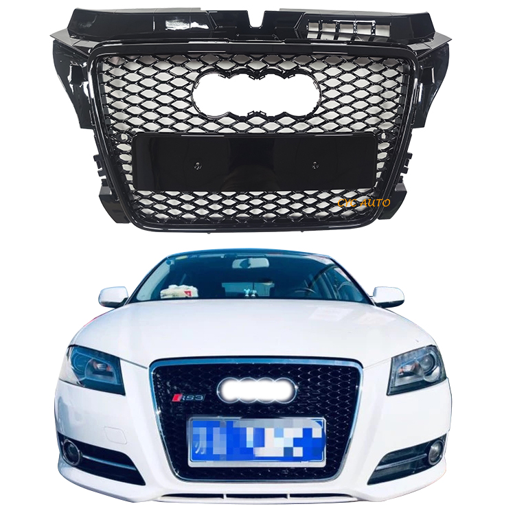 Обновленная передняя решетка RS3 для Audi A3 8V Facelift RS3 решетка с Сотами с ACC 2008 2012