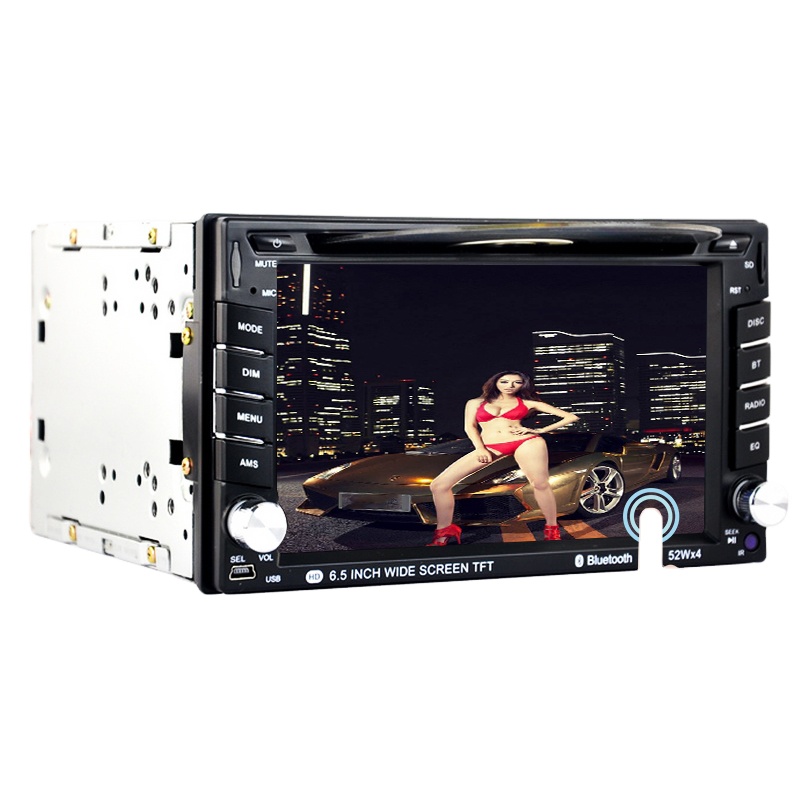 Amazon FBA челнока 2 Дина DVD авто 7 USB/SD/AUX стерео BT дистанционного управления 2 DIN сенсорный экран автомобиля Радио DVD/CD-плеер