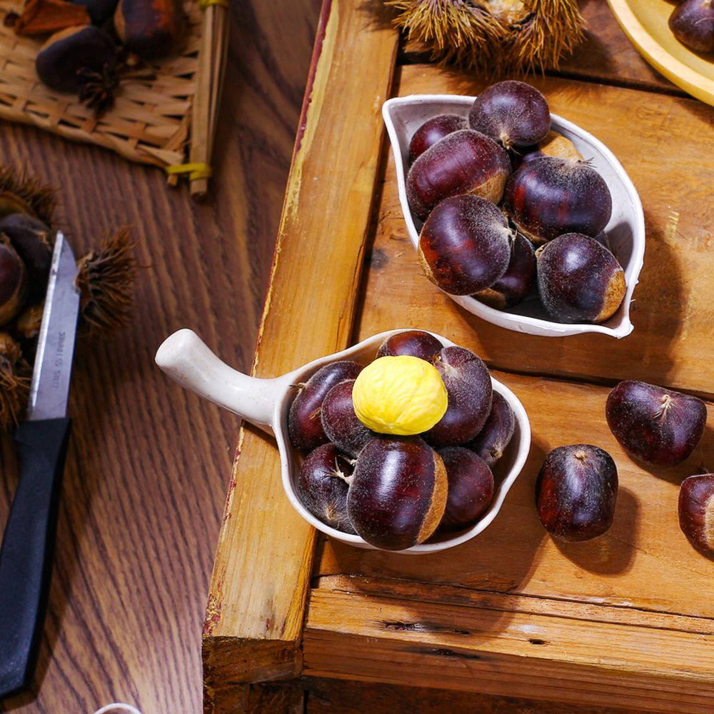 Производим свежие индивидуальные и вкусные Замороженные каштаны