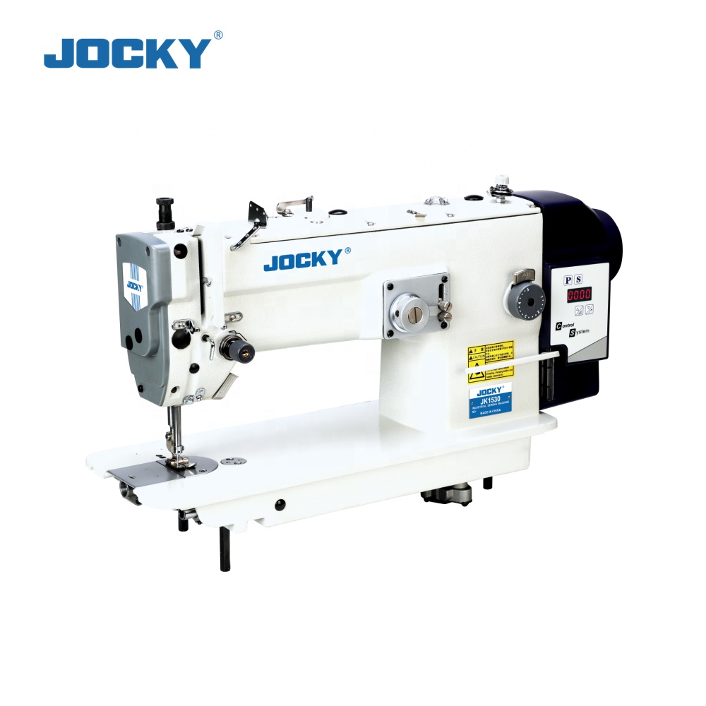 JK1530DD Direct drive heavy duty zig zag walking foot zigzag leather industrial sewing machine trade