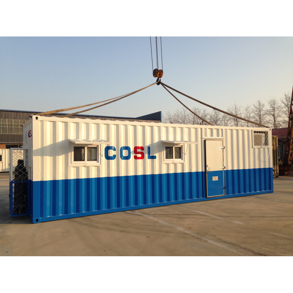 10 ft sewage treatment equipment shipping container for sale