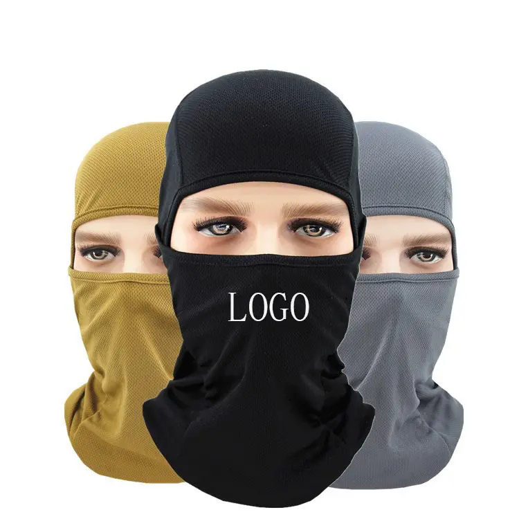 Unisex Outdoor Sports Nylon Windproof Head Caps Balaclava Hat Ski Bicycle Cycling Motorcycle Full Face Mask Hats