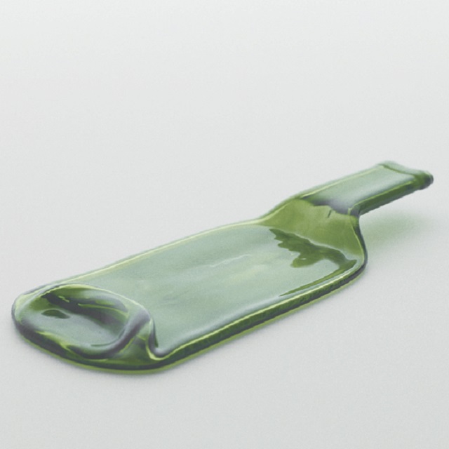 (P10) New upcycle для винных бутылок «funew tray L green» 3832