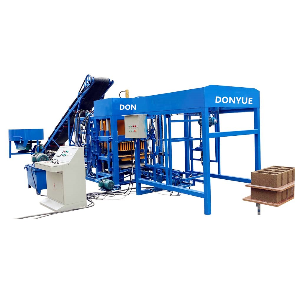 Concrete Brick Making Machinery High Quality QT4-25 Automatic Hydraulic Block Making Machine Hollow Brick Making Machine