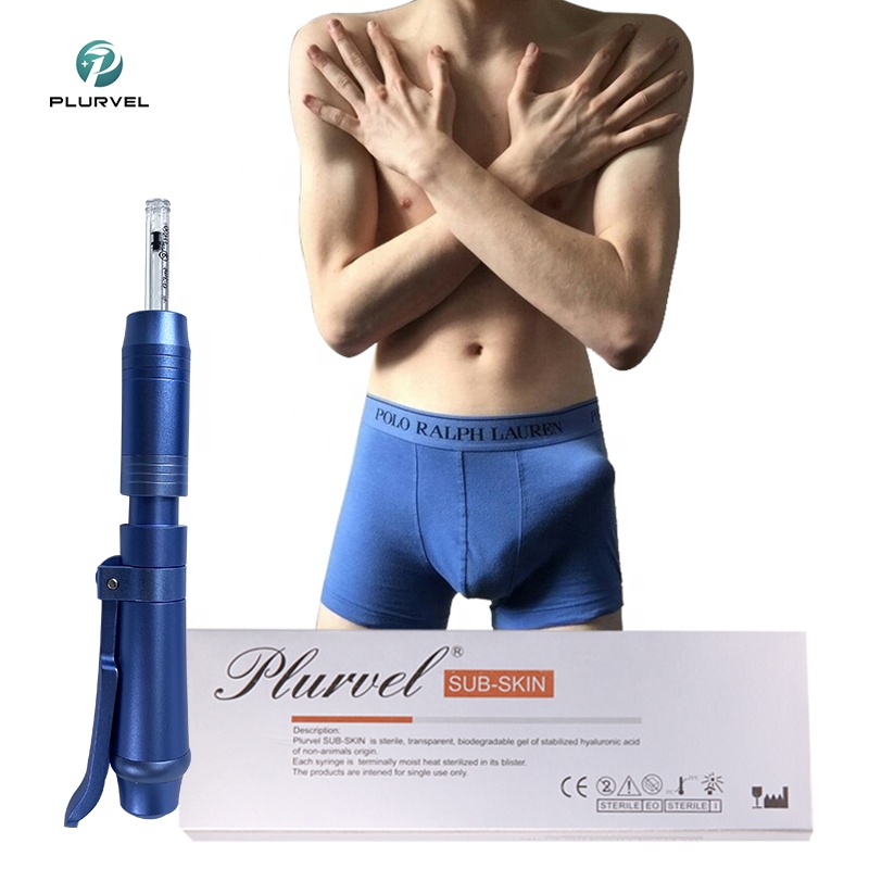 Plurvel Hot Sell Penis Buttocks Breast Enlargement HA Dermal Filler Lips Enhancement Wrinkle Remove Injectable Hyaluronic Acid