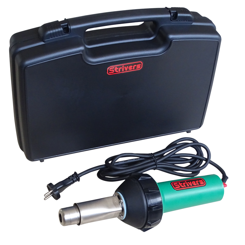 CE 1600W PVC hot air welding gun Sports floor plastic welder Hand-held Geomembrane waterproof Tarpaulin plastic welding machine
