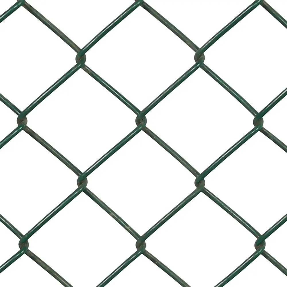 PVC Coated Electric electro hot dipped HDG galvanized Diamond Chain Link Wire Mesh Fence Wire