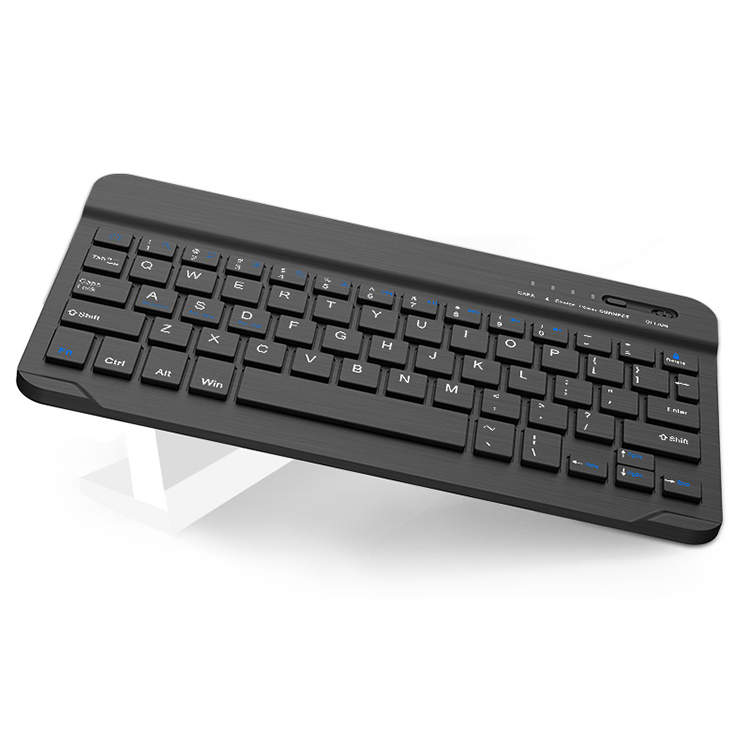 KAKU 8inch 10inch mini thin black wireless connect cellphone tablet touch typing keyboard