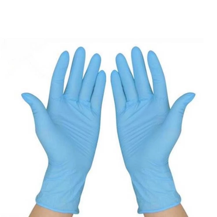 100 disposable gloves white nitrile 10 mil medical glovs
