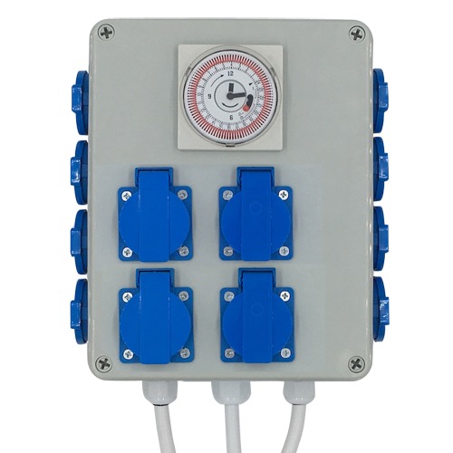 Timer 12 Way Professional Contactor Relay Grow Light Hydroponics