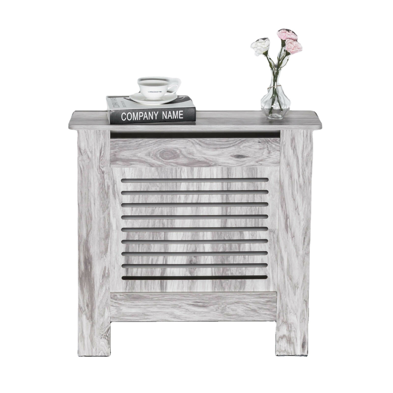 Simple design gray radiator covers wooden radiator cabinets