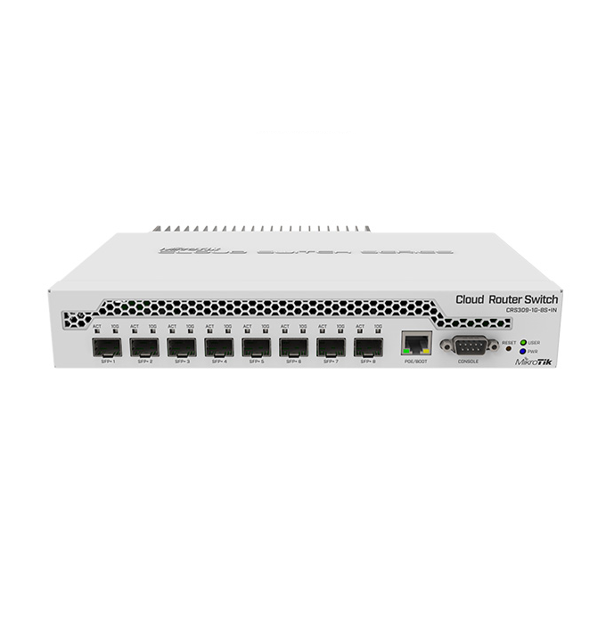 MikroTik CRS309-1G-8S + 10g 9-порт управляемый коммутатор двойная операционная система