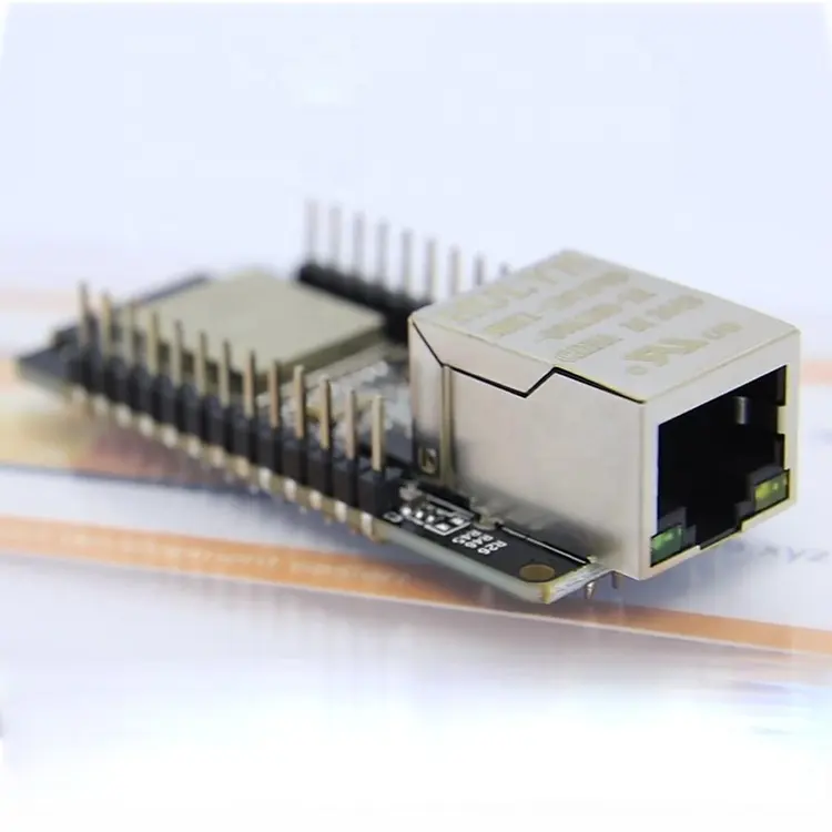 STOCK ESP32-POE 4MB Flash LAN8720 Embedded esp 32 ESP32 Ethernet to Serial wifi module based on the ESP32 series WT32-S1 MCU