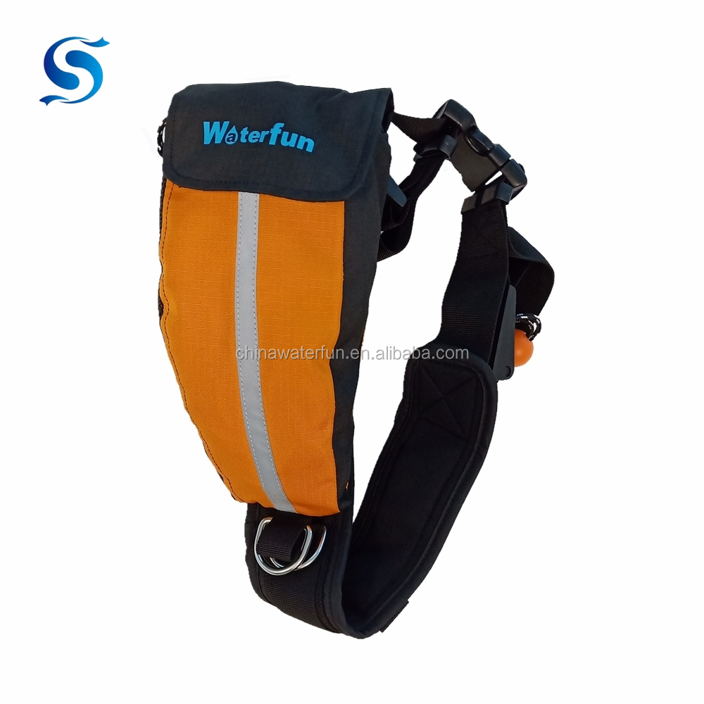 Waterfun 20 м длина Светоотражающие Flotation Rope Pro компактный пледы талии сумка