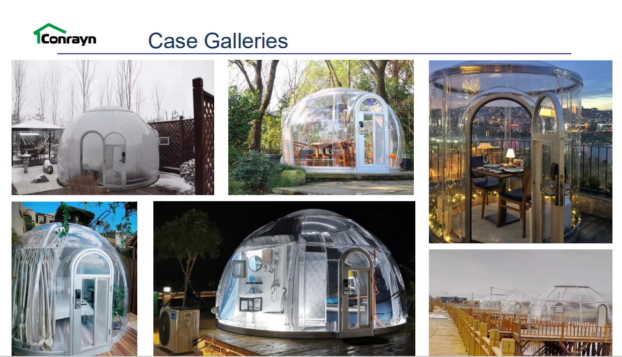 Sound proof studio dorm booth large room pod 360 view PC prefab house private living space