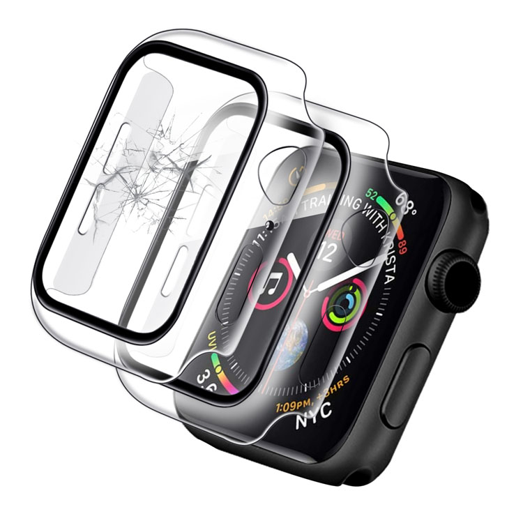 Прозрачный защитный чехол Coolyep для часов Apple iWatch серии 6 SE, 40 мм, 44 мм, 42 мм, 38 мм
