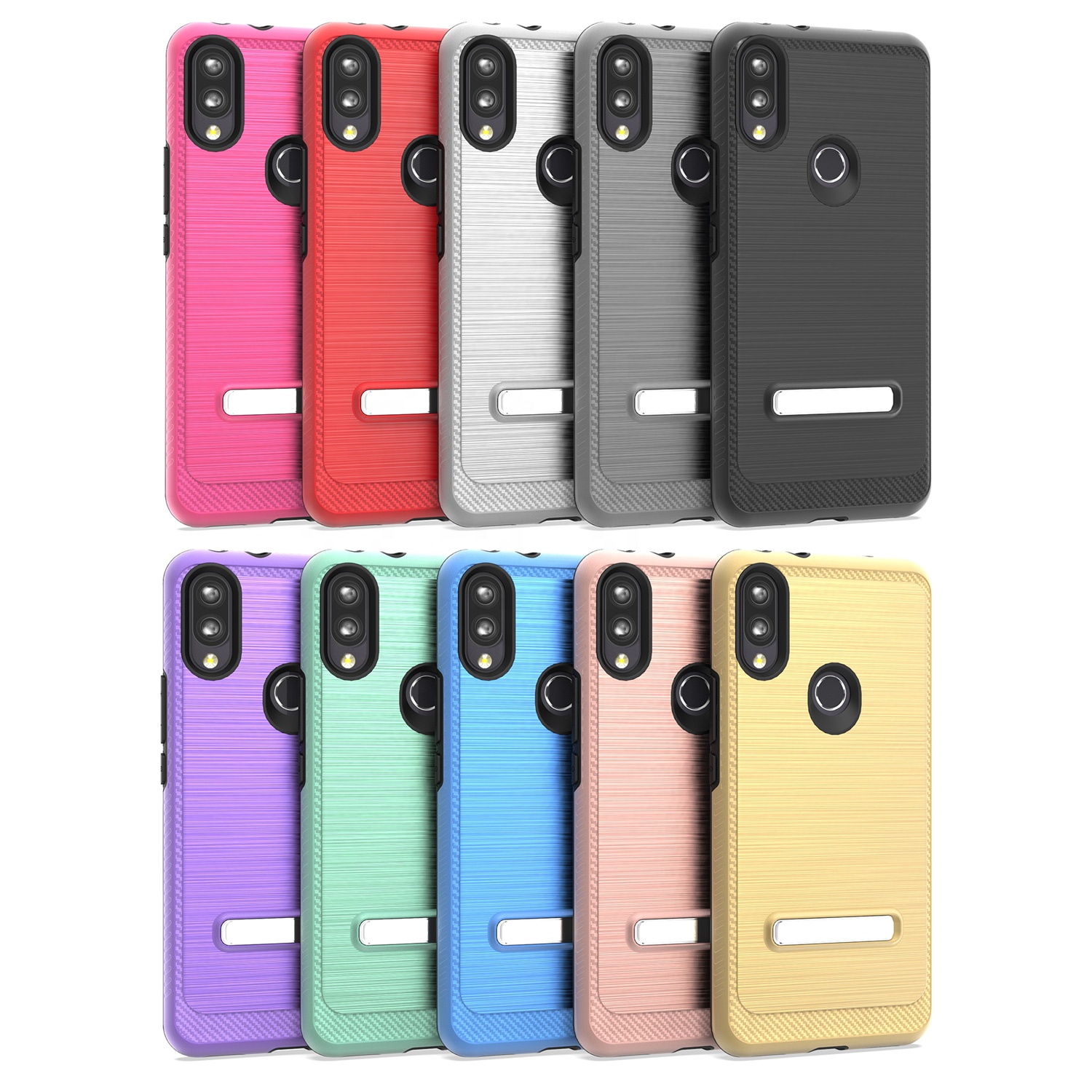 2020 хит продаж Тонкий чехол для телефона из ТПУ с подставкой для Alcatel 3v