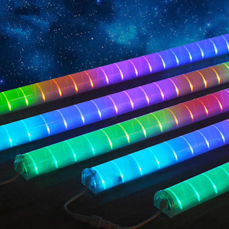 Строительство украшения водонепроницаемый DMX512 высокой яркости светодиодные цифровые трубки