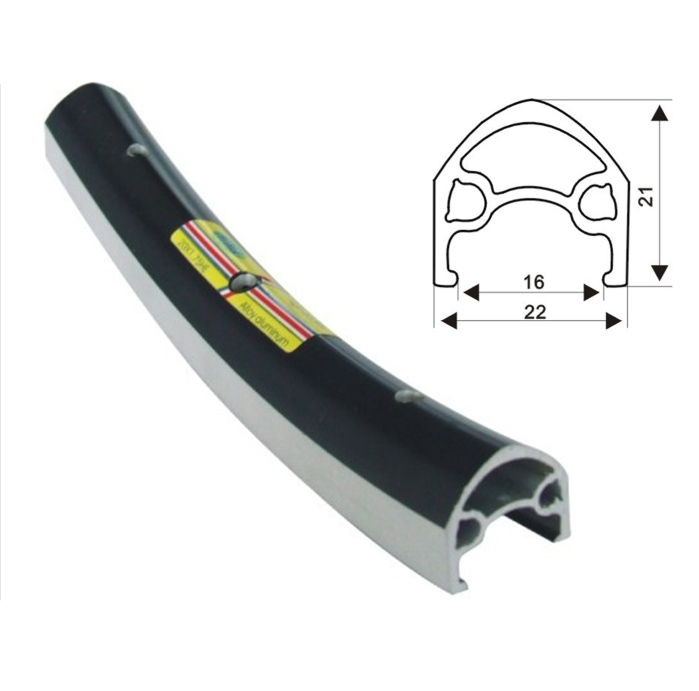 Отверстие спицы 20H/24H/28H/32H/36H анодированное/CNC/польское