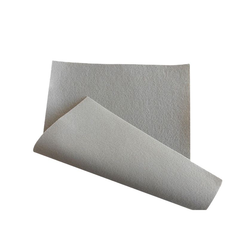 free sample supply Needle punched white bamboo fabrics