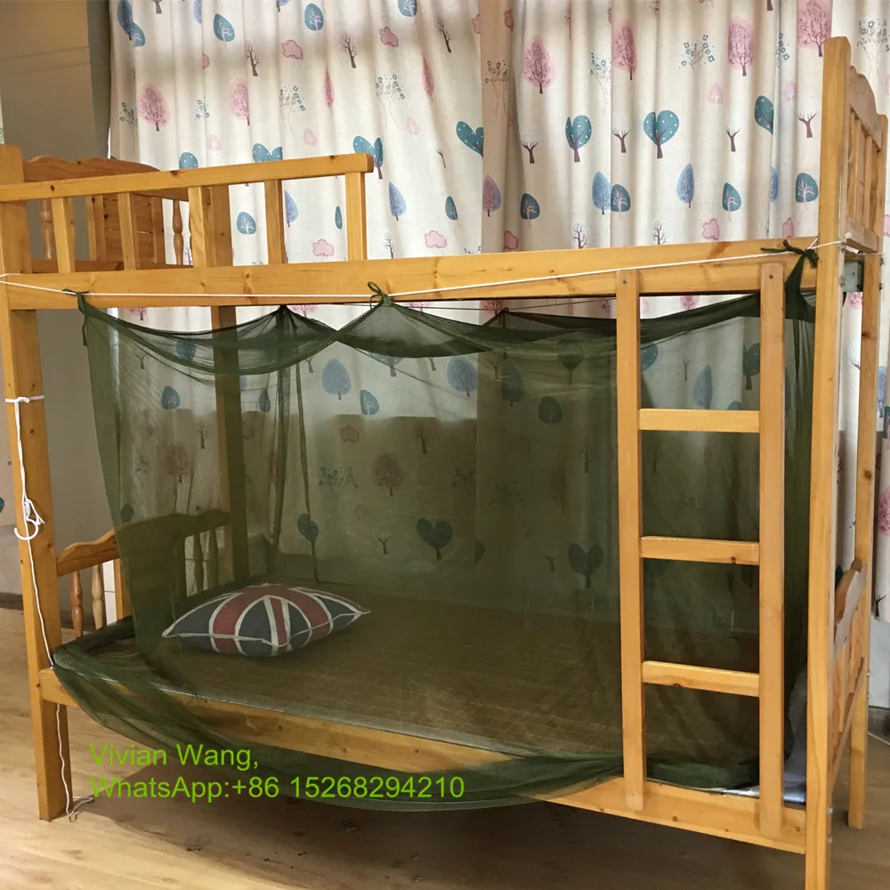 Military Mosquito nets Army Mosquito Net Olive green Rectangular Box Net Outdoor With Insecticide Treated