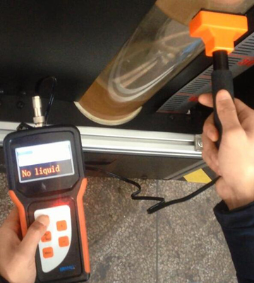 Portable Ultrasonic Liquid Level indicator for CO2 NOVEC FM200
