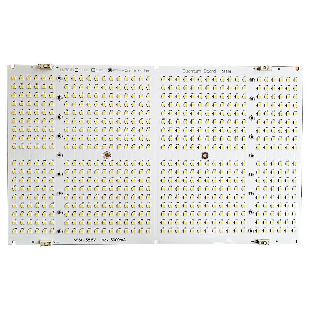 Самые горячие Samsung LM301H LED PCBA спектр исправить Diablo LED QB648 доска для панели растут огни