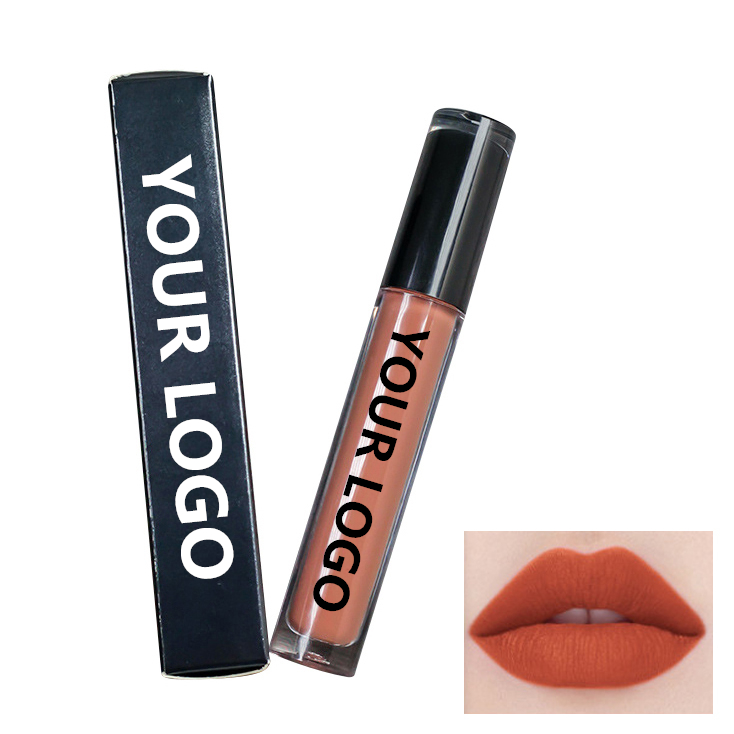 Custom Logo 23 Colors Matte Lipcream Matte Lipstick Liquid Lipstick Private Label Waterproof