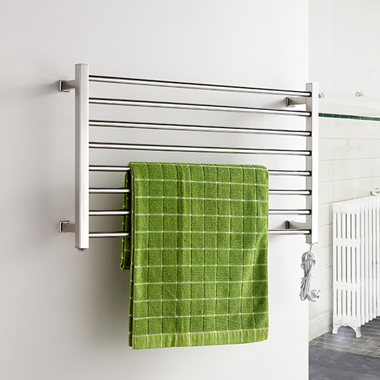 Hand Tools Square and Round tube Hotel Heating Vertical Electric Towel Rail Hoe