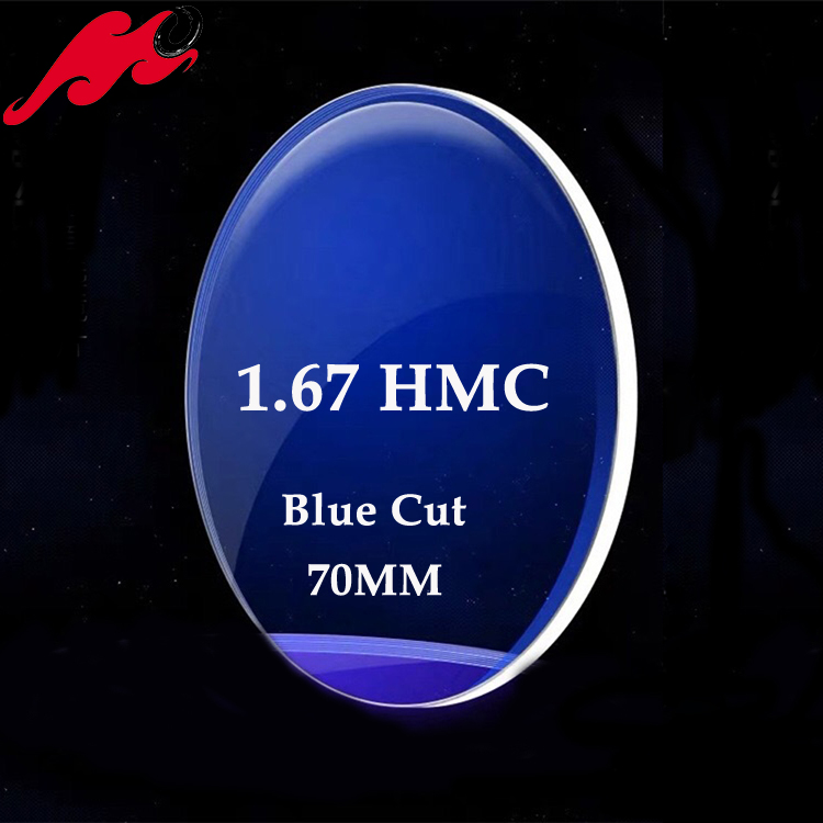 Оптические линзы Blue cut 1,67 с защитой от синего света