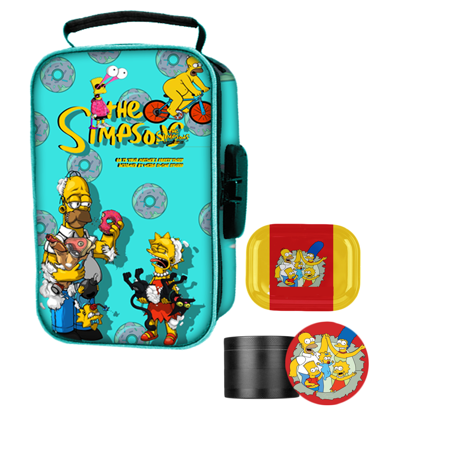 Custom Smell Proof Bag для Child, Smoking Rolling Tray Set с Grinder, Concentrate Packaging, Smoke Kit