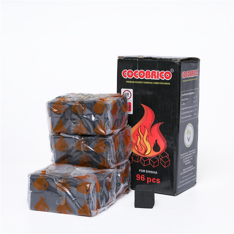 Разноцветный круглый кальян с мгновенным светом FireMax, частная торговая марка, брикеты угля для кальяна
