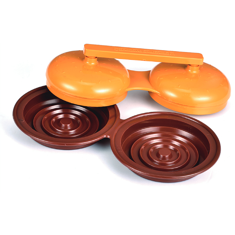 Wholesale China Cheap 2 Cup Easily Cleaned Restaurants Bbq Tools Automatic Hamburger Press