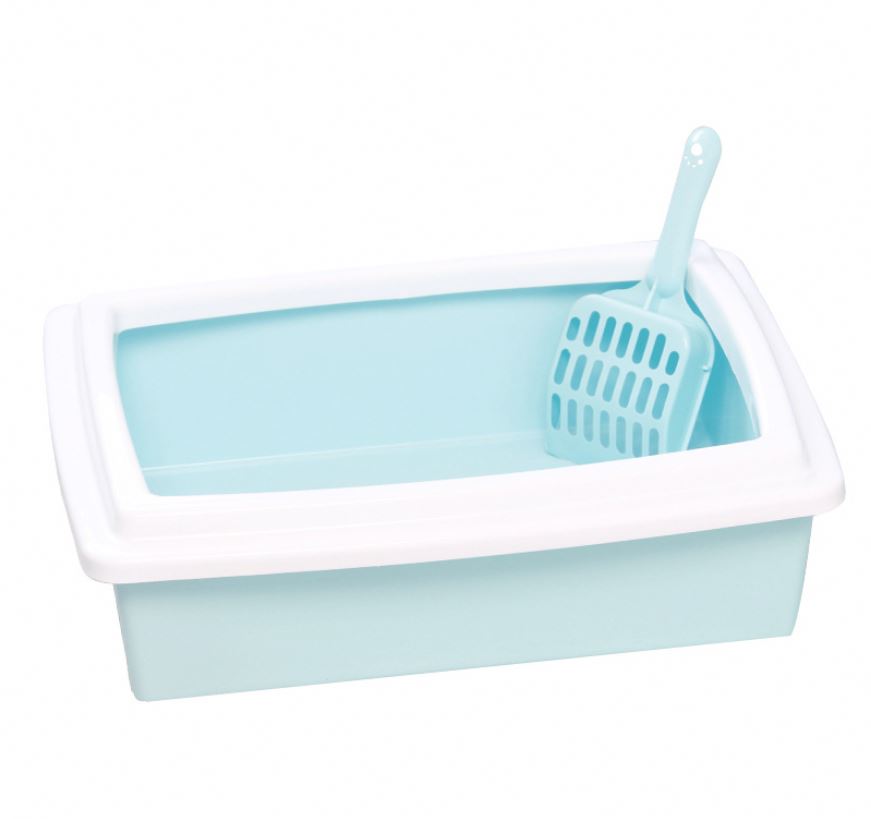 Manufacturers direct wholesale open style plastic cat litter pan