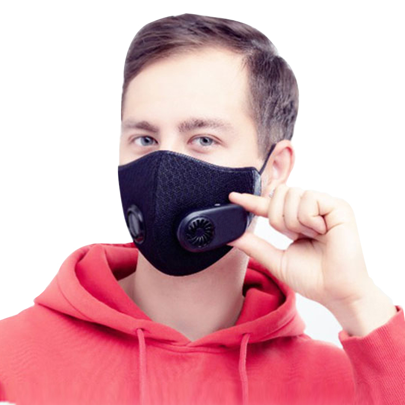 Маска для лица многоразовая из хлопчатобумажной ткани, pm2, 5