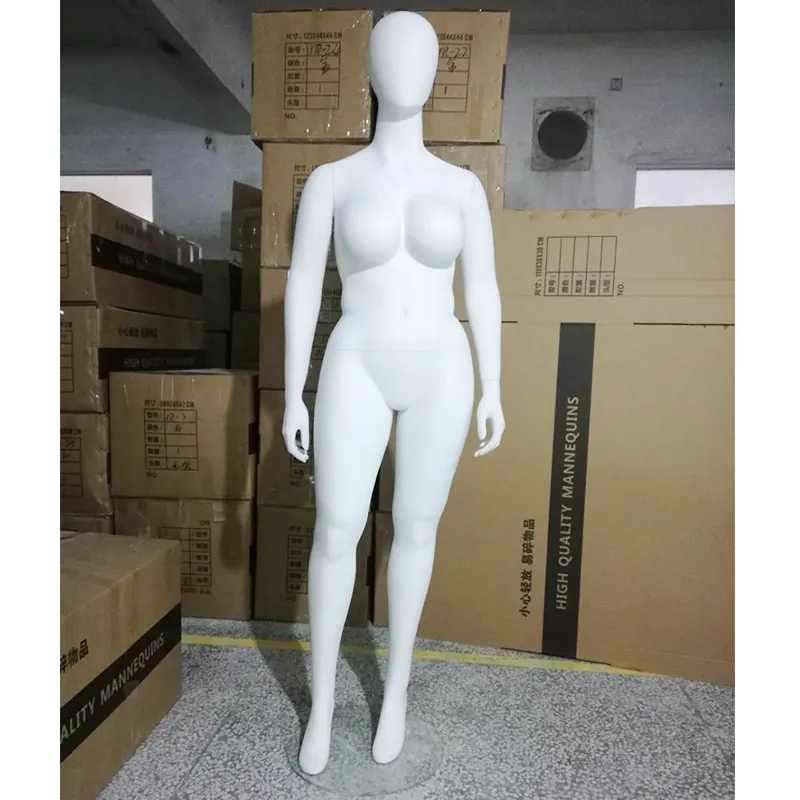 Factory Sale Plus Size Fashion Woman Big Breast Female Fat Mannequin