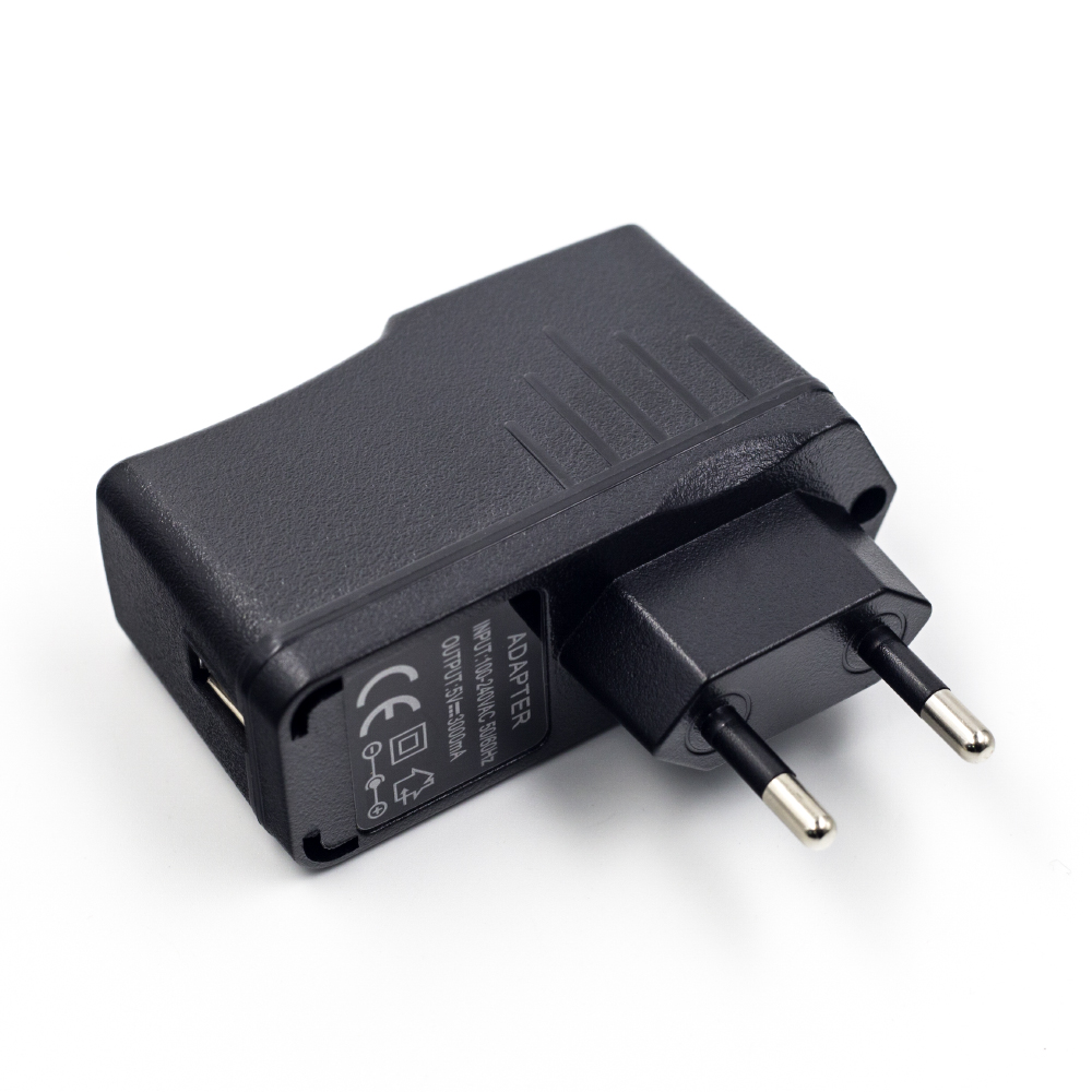 Высококачественный USB-адаптер для зарядного устройства, переменный ток 100-240 в, постоянный ток 5 В, 3 А, штепсельная вилка европейского стандарта для Raspberry Pi 2 и 3