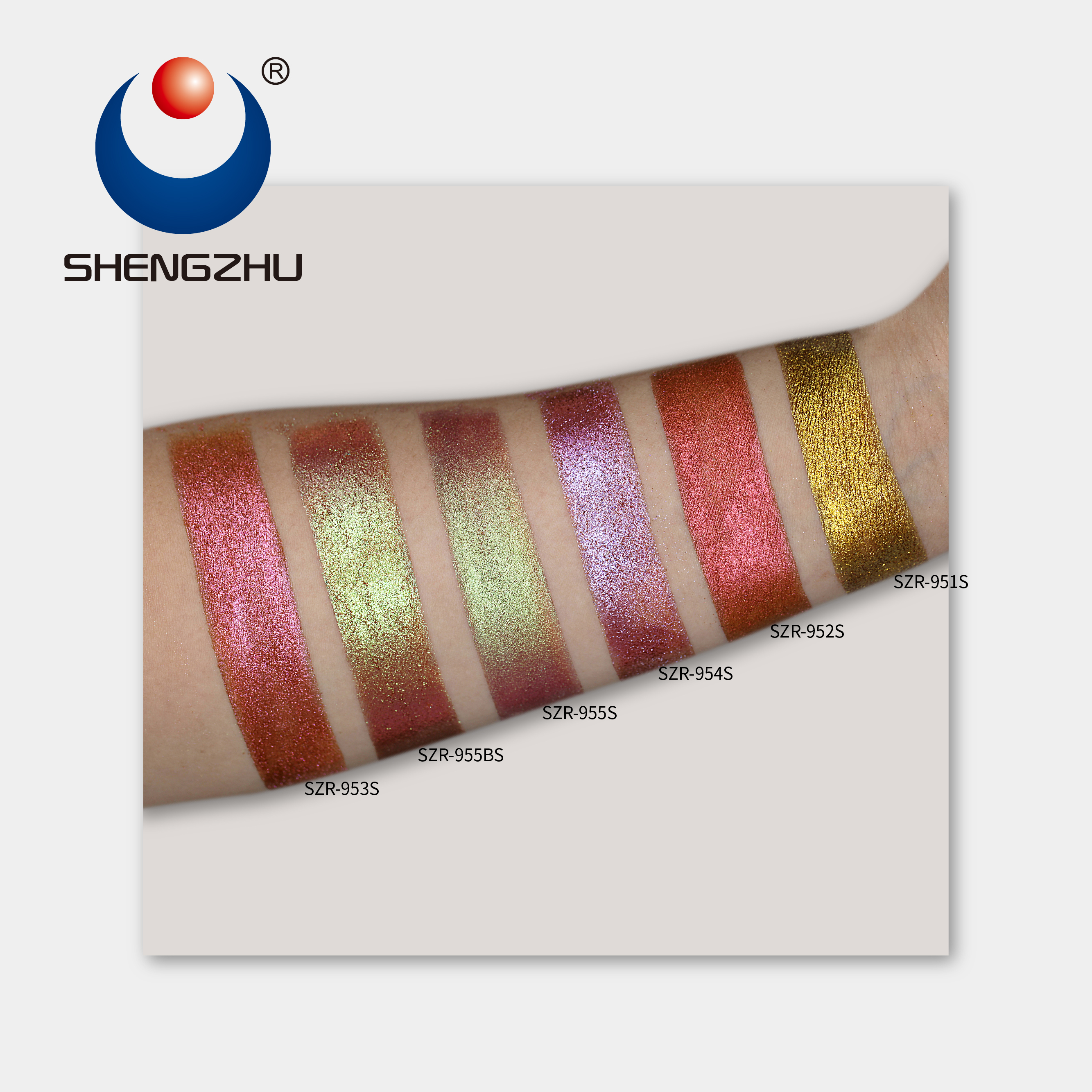 Eco-friendly Private Label Loose Chameleon Cosmetic Pressed Pigment